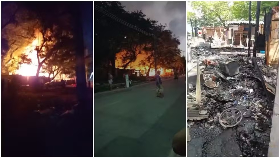 INCÊNDIO EM FORTALEZA